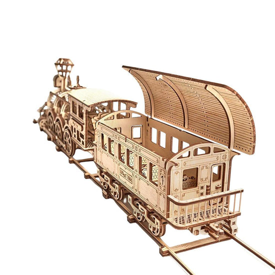 Lokomotive R17 - 3D Holzbausatz - derdealer.ch 