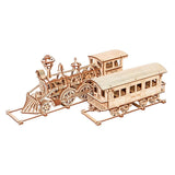 Lokomotive R17 - 3D Holzbausatz - derdealer.ch