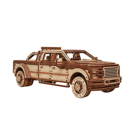 Pick-Up Truck - 3D Holzbausatz - derdealer.ch