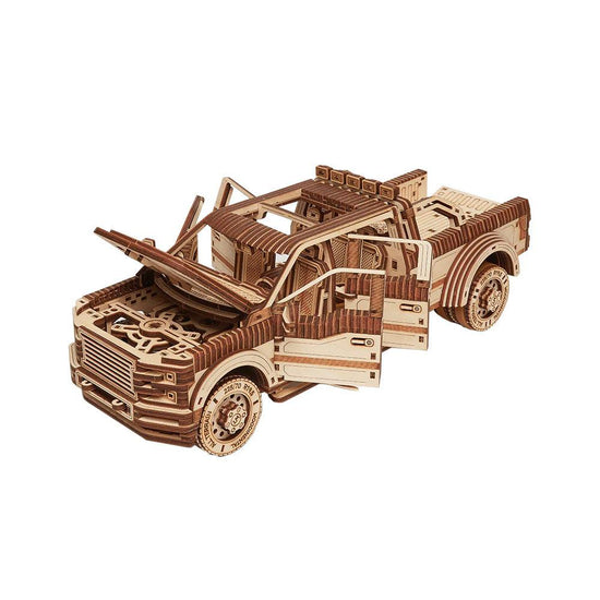 Pick-Up Truck - 3D Holzbausatz - derdealer.ch 