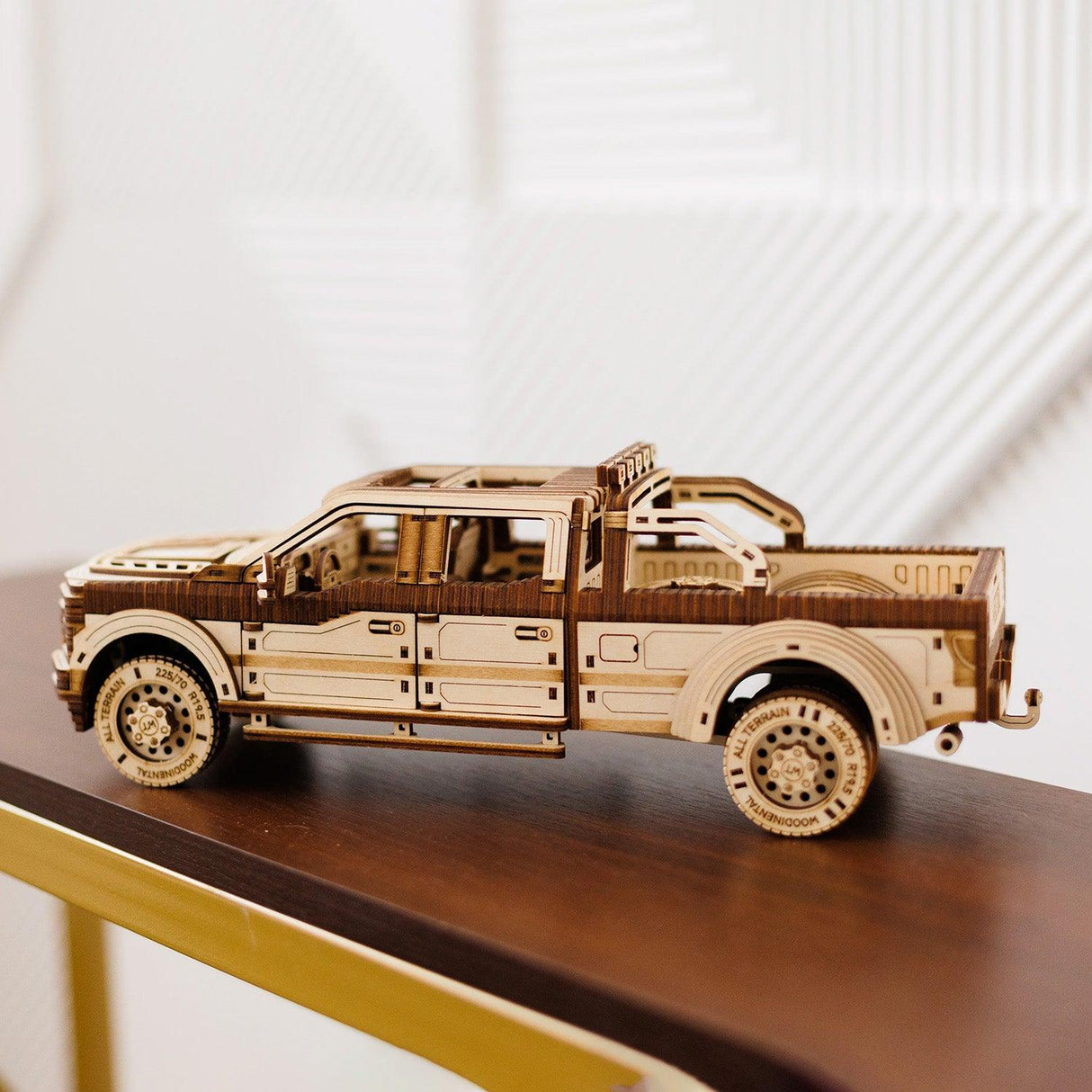 Pick-Up Truck - 3D Holzbausatz - derdealer.ch
