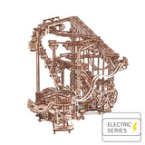 Spiral Kugelbahn - 3D Holzbausatz (Elektrisch) - derdealer.ch