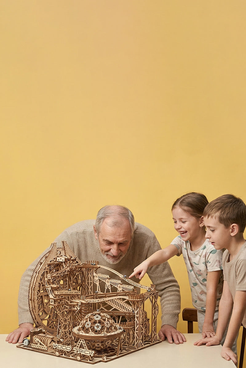 Faszinierende Holzmodelle