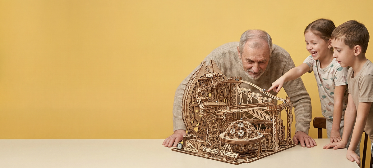 Faszinierende Holzmodelle