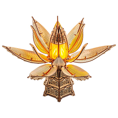 Fiery Bloom - Kit de construction en bois 3D (électrique)