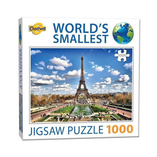 Kleinstes Puzzle 1000 Teile Eiffelturm Paris 