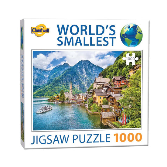 Kleinstes Puzzle 1000 Teile Hallstatt 