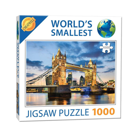 Kleinstes Puzzle 1000 Teile London Tower Bridge 