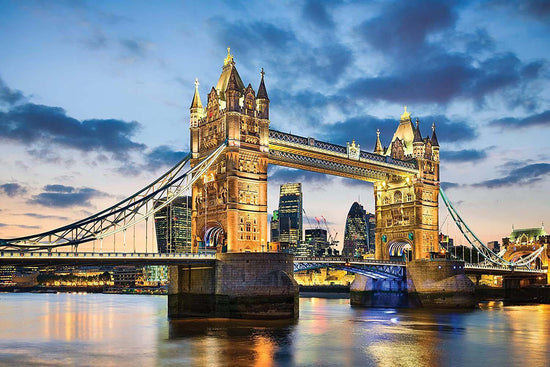 Kleinstes Puzzle 1000 Teile London Tower Bridge 