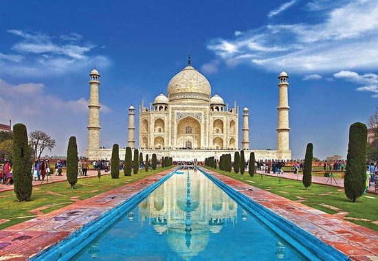 Kleinstes Puzzle 1000 Teile Taj Mahal 