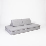 Kindersofa Spielcouch XL Hellgrau gris clair 42854201721060