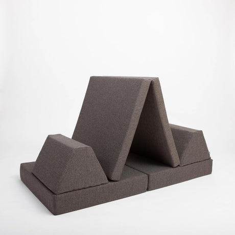 Kindersofa Spielcouch XL Dunkelbraun marron foncé 42854201753828