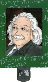 Albert Einstein - Grusskarte - derdealer.ch