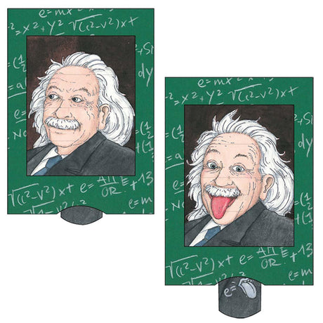 Grusskarte Albert Einstein