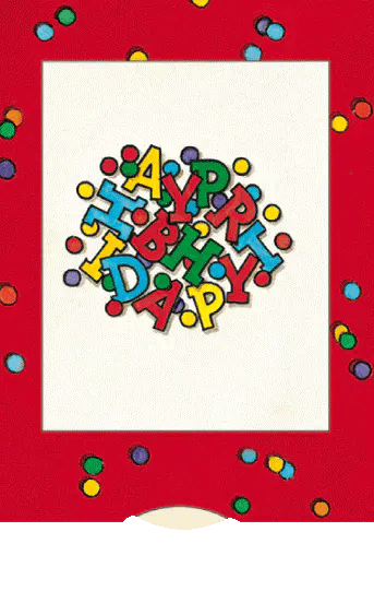 Birthday Ball - Geburtstagskarte - derdealer.ch