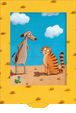 Curiosi - Hund & Katze - Liebeskarte