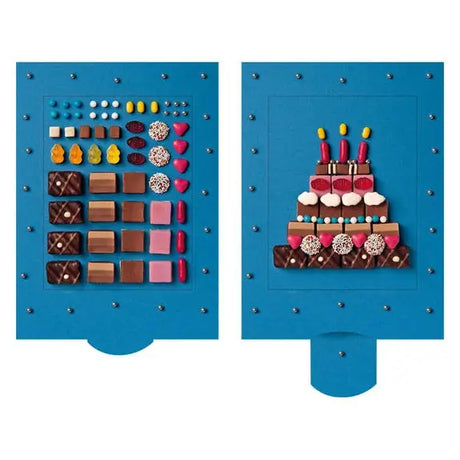 Süssigkeitentorte - Geburtstagskarte - derdealer.ch