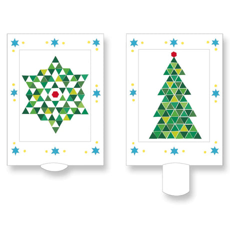 Weihnachtsbaum Muster - Weihnachtskarte - derdealer.ch