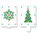 Curiosi - Weihnachtsbaum Muster - Weihnachtskarte