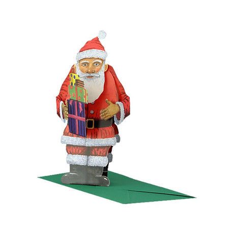 3d Weihnachtskarte Weihnachtsmann