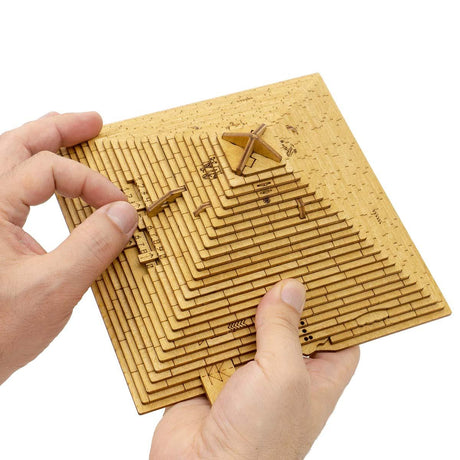 Geduldspiel Geschenkbox Quest Pyramide Escape Welt