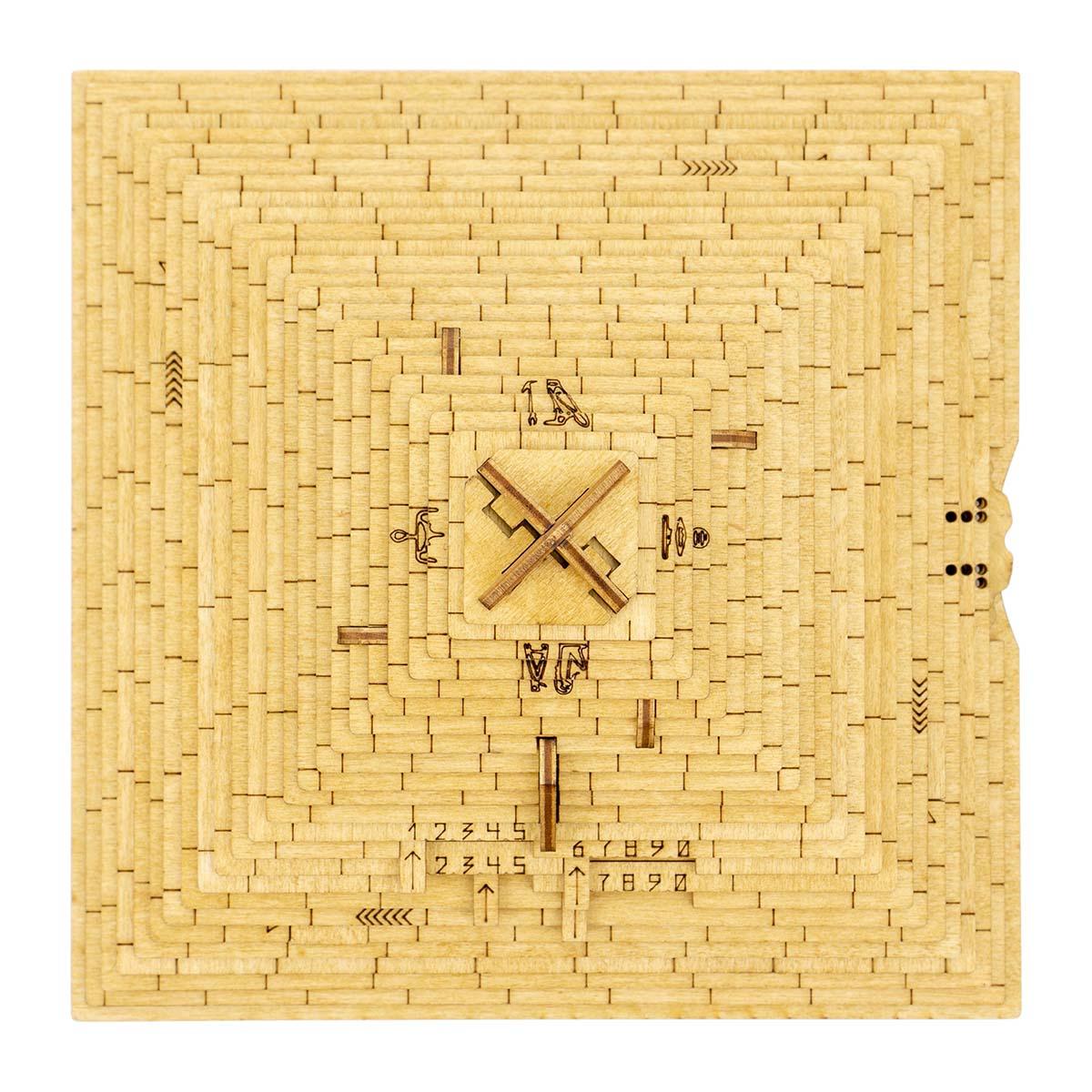 Geduldspiel Geschenkbox Quest Pyramide Escape Welt