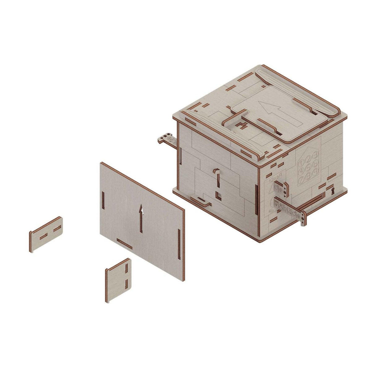 Space Box - Knobelbox Bausatz - derdealer.ch