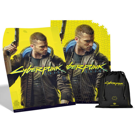 Cyberpunk 2077: Male Key Art - Puzzle - derdealer.ch