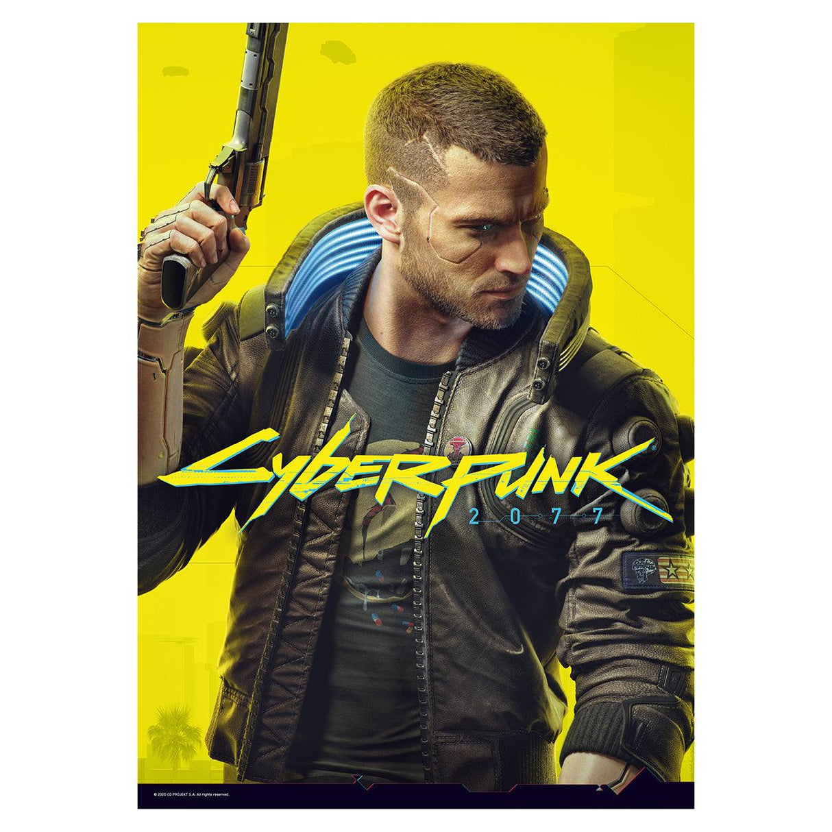 Cyberpunk 2077: Male Key Art - Puzzle - derdealer.ch