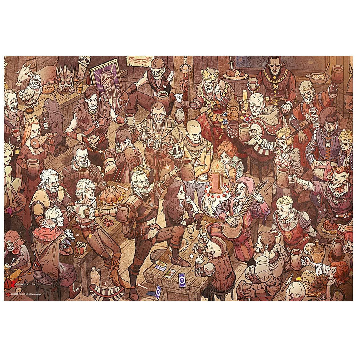 The Witcher: Birthday - Puzzle - derdealer.ch