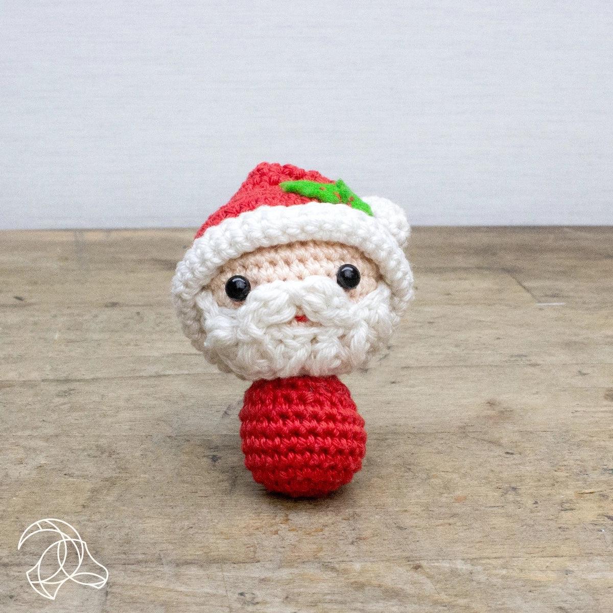 Mini Weihnachtsmann - Häkelset - derdealer.ch