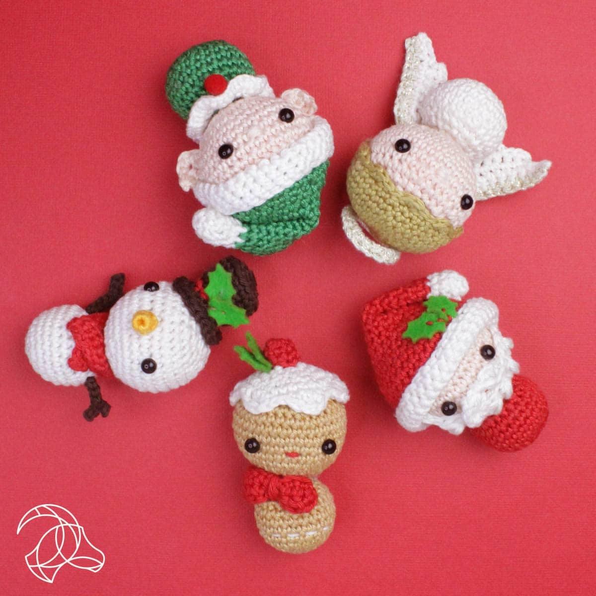 Mini Weihnachtsmann - Häkelset - derdealer.ch