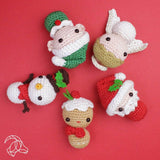 Mini Weihnachtsmann - Häkelset - derdealer.ch