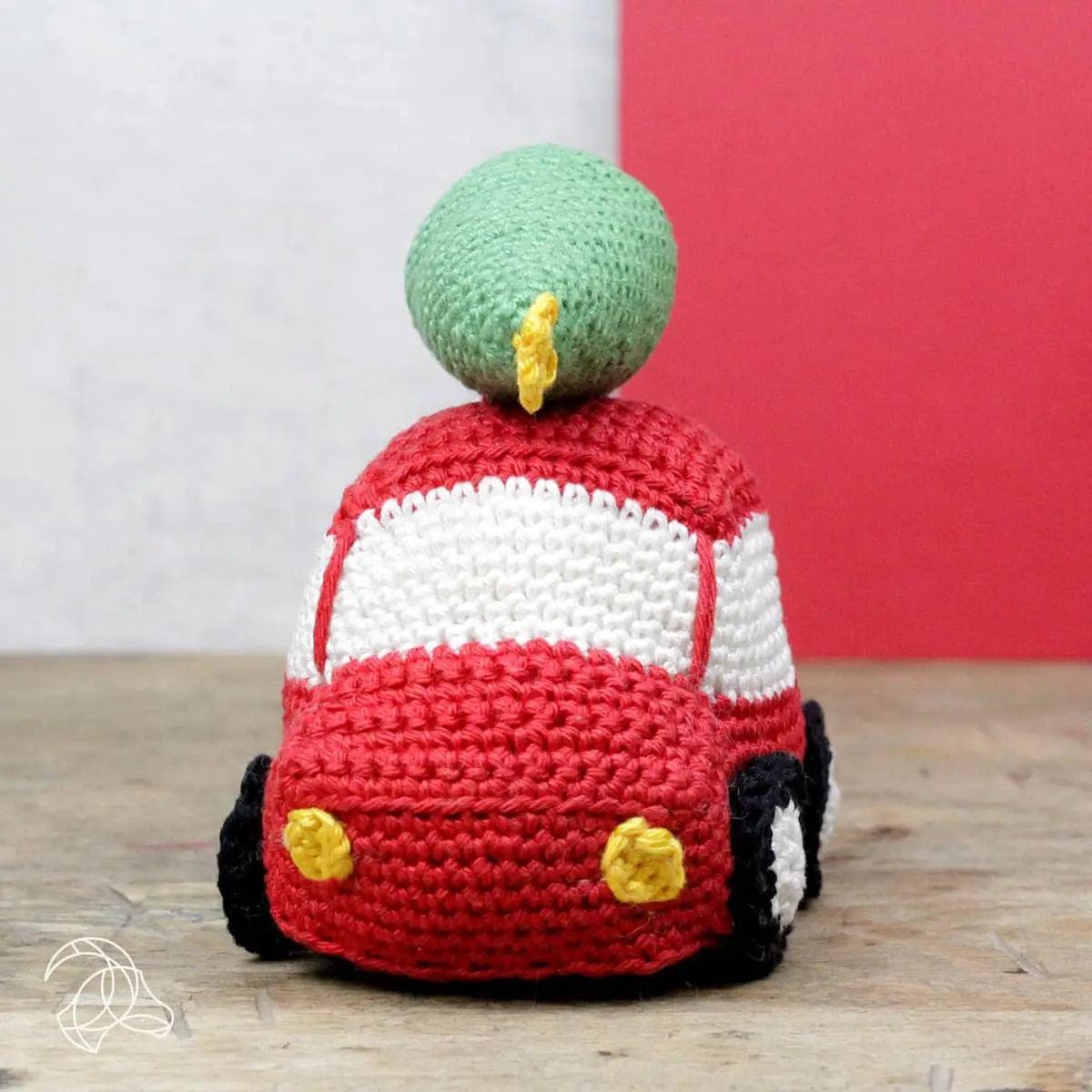 Weihnachtsauto - Häkelset - derdealer.ch