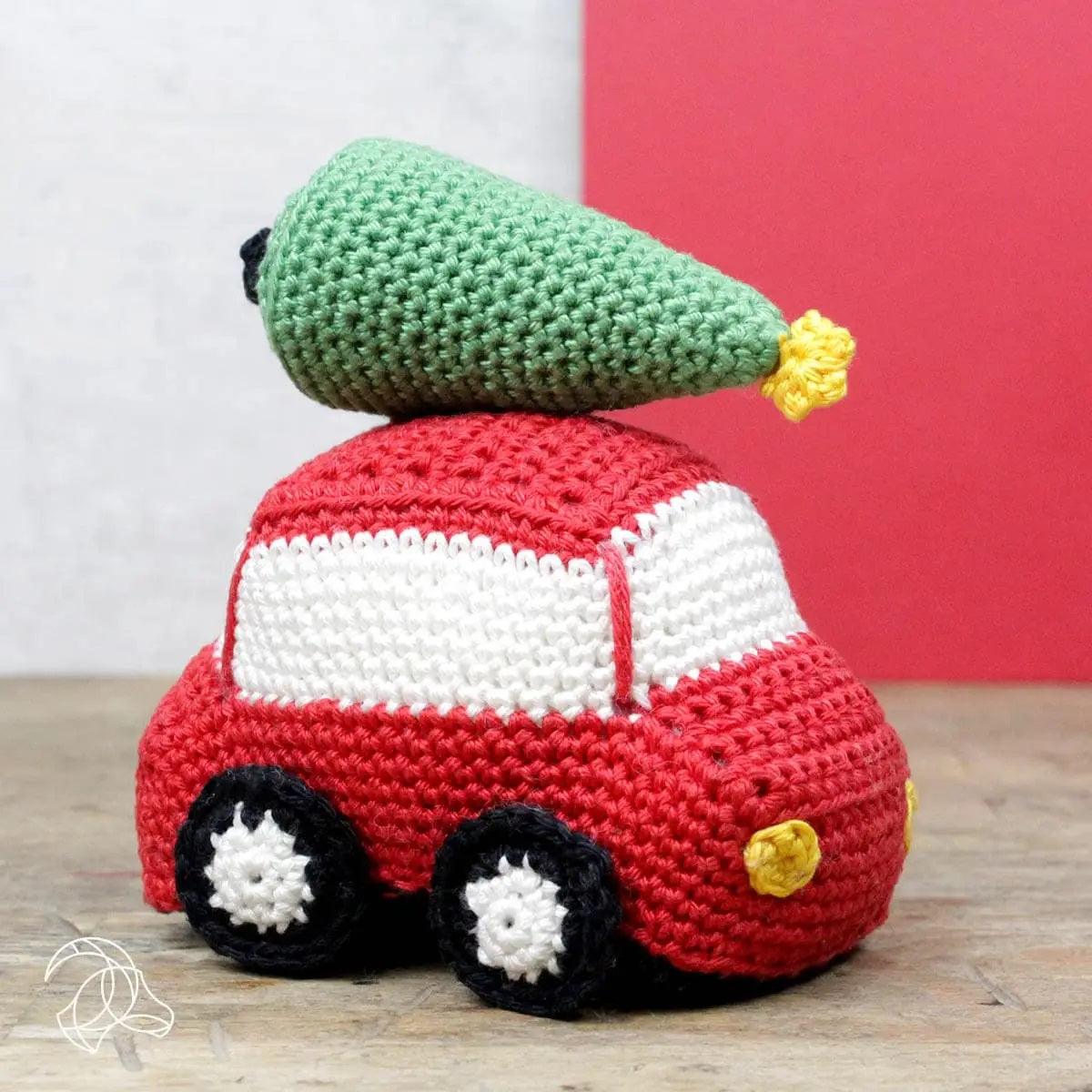 Weihnachtsauto - Häkelset - derdealer.ch