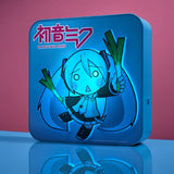 Hatsune Miku - 3D Wandleuchte