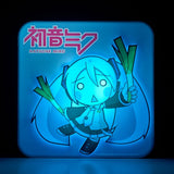 Hatsune Miku - 3D Wandleuchte