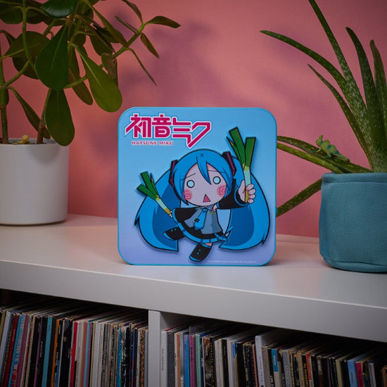 Hatsune Miku - 3D Wandleuchte 