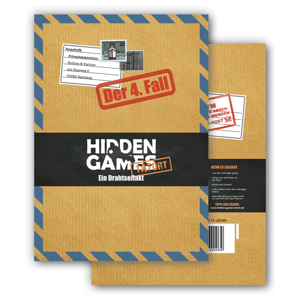 Krimispiel für Zuhause Hidden Games Fall 4 - Ein Drahtseilakt