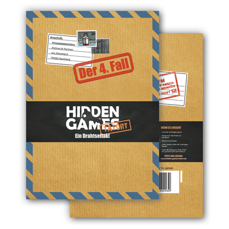 Krimispiel für Zuhause Hidden Games Fall 4 - Ein Drahtseilakt