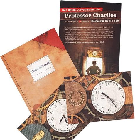 Professor Charlies Reise durch die Zeit - Escapespiel - derdealer.ch