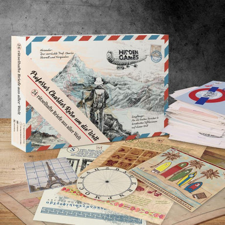 Professor Charlies Reise um die Welt - Escapespiel - derdealer.ch