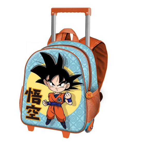 Dragon Ball Son Goku - Kinderrucksack mit Rädern - derdealer.ch 