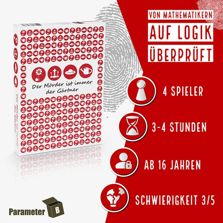 Der Mörder ist immer der Gärtner - Krimidinner - derdealer.ch