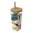 Liquid Cube Thumbler Trinkbrecher mit Strohhalm Toucans 42872188600548