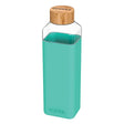Glasflasche mit Silikonhülle 700ml Teal 42831169290468