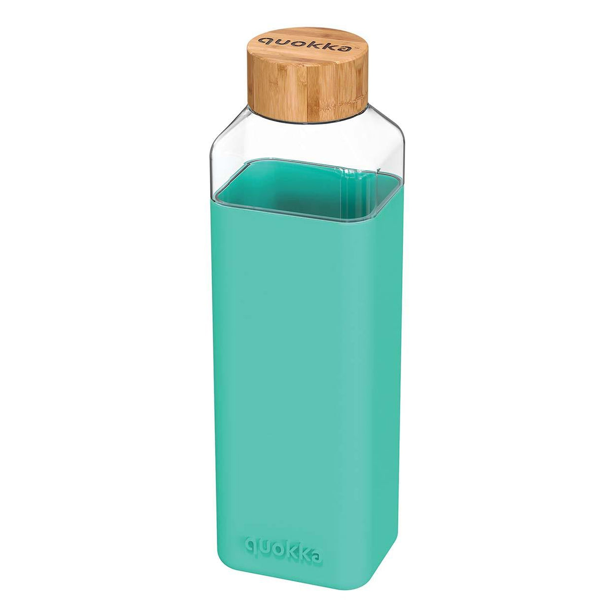 Glasflasche mit Silikonhülle 700ml Teal 42831169290468