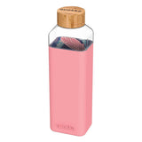 Glasflasche mit Silikonhülle 700ml Night Forest 42831169323236