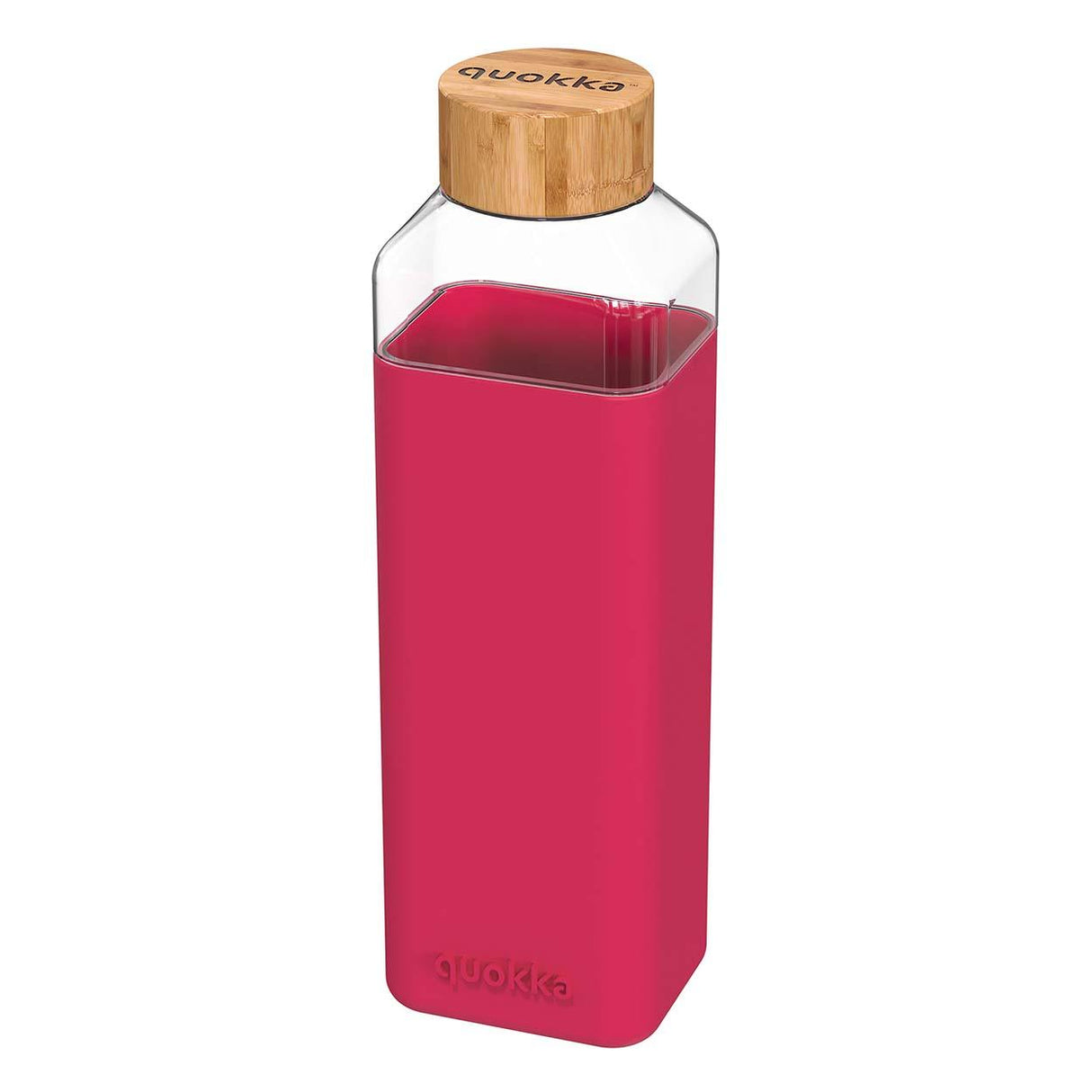 Glasflasche mit Silikonhülle 700ml Maroon 42831169356004