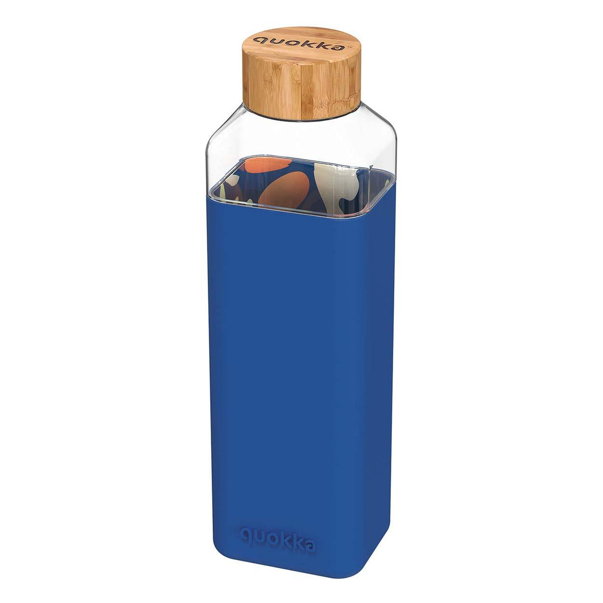 Glasflasche mit Silikonhülle 700ml Abstract Garden 42831169388772